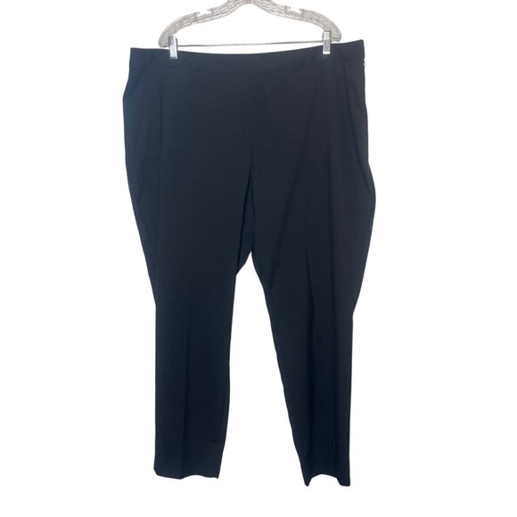 Circumstance Skinny Leg Pants Womens 22W Black New Side Zipper - Picture 1 of 9